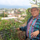 Simeon Taquira grows natural medicines on his roof.